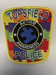 Topsfield Autism Police Patch